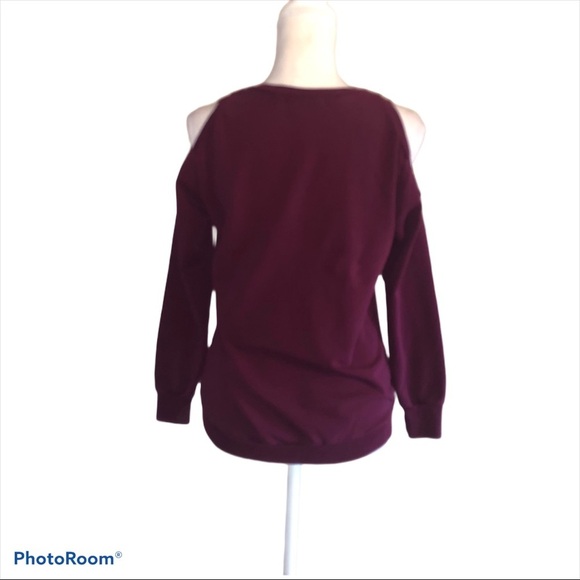 Young Fabulous & Broke Cold shoulder sweatshirt - Picture 2 of 6